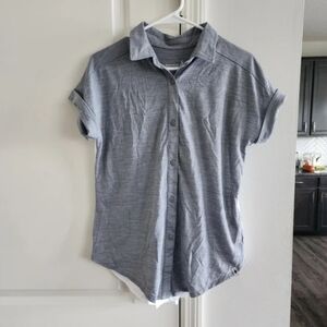 Smartwool Women's Everyday Travel Button Down Top.